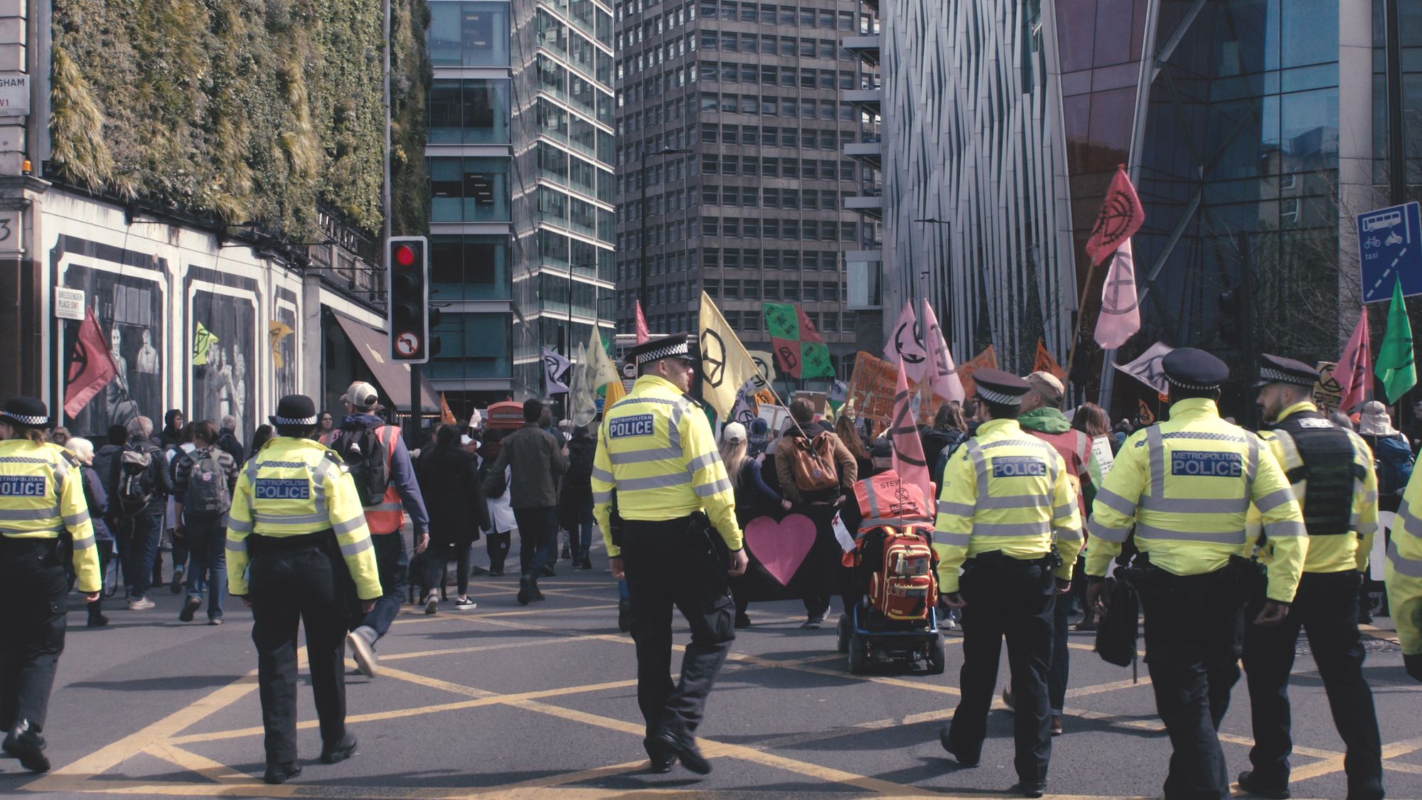 Extinction Rebellion takes over London